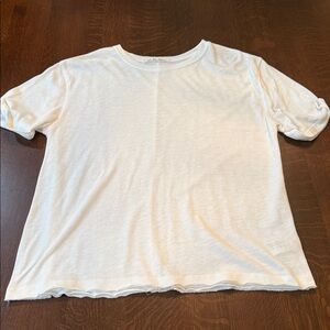We the Free Tee perfect Boxy Tee. Womens  Medium. White oversized boxy